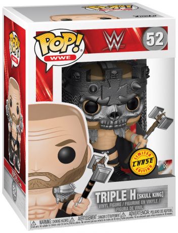 Figurine Funko Pop WWE #52 Triple H avec Masque [Chase]