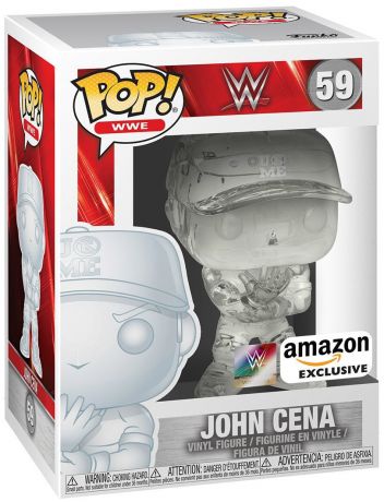 Figurine Funko Pop WWE #59 John Cena - Transparent