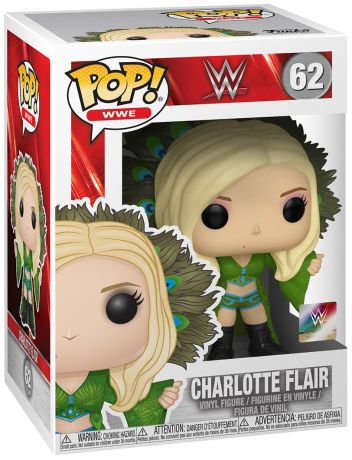 Figurine Funko Pop WWE #62 Charlotte Flair Vert