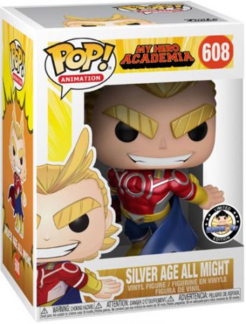 Figurine Funko Pop My Hero Academia #608 All Might - Métallique