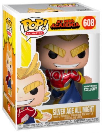 Figurine Funko Pop My Hero Academia #608 All Might - Métallique