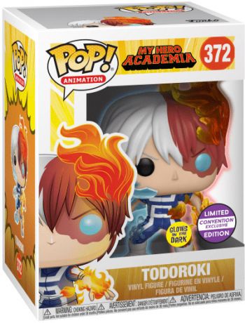 Figurine Funko Pop My Hero Academia #372 Todoroki - Brillant dans le noir