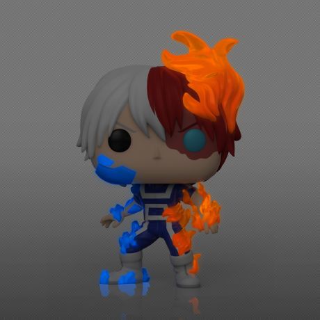 Figurine Funko Pop My Hero Academia #372 Todoroki - Brillant dans le noir