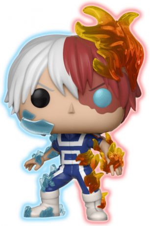 Figurine Funko Pop My Hero Academia #372 Todoroki - Brillant dans le noir