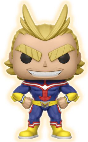 Figurine Funko Pop My Hero Academia #248 All Might - Brillant dans le noir