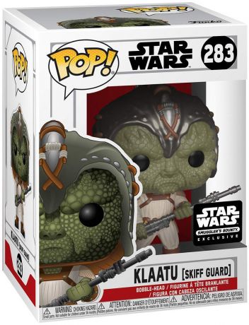 Figurine Funko Pop Star Wars 6 : Le Retour du Jedi #283 Klaatu Guarde Skiff