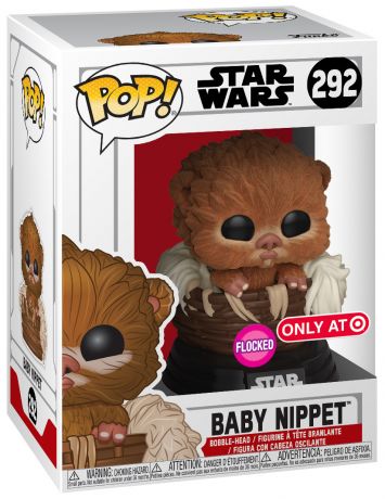 Figurine Funko Pop Star Wars 6 : Le Retour du Jedi #292 Bébé Nippet - Floqué