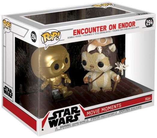 Figurine Funko Pop Star Wars 6 : Le Retour du Jedi #294 Rencontre sur Endor