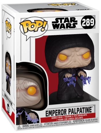 Figurine Funko Pop Star Wars 6 : Le Retour du Jedi #289 Empereur Palpatine Charge Electrique