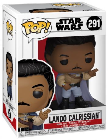Figurine Funko Pop Star Wars 6 : Le Retour du Jedi #291 Lando Calrissian Général