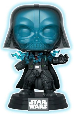 Figurine Funko Pop Star Wars 6 : Le Retour du Jedi #288 Dark Vador Electrocuté - Brillant dans le noir