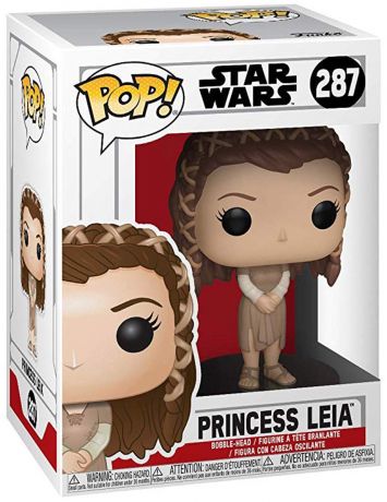 Figurine Funko Pop Star Wars 6 : Le Retour du Jedi #287 Princesse Leia - Village des Ewok