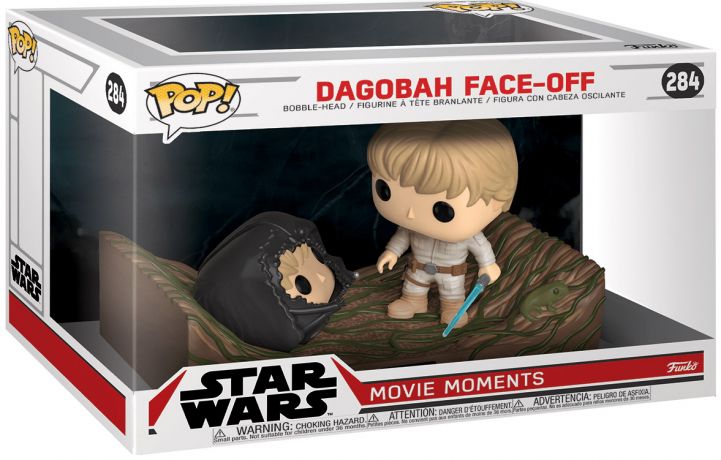 Figurine Funko Pop Star Wars 5 : L'Empire Contre-Attaque #284 Dagobah Face à Face