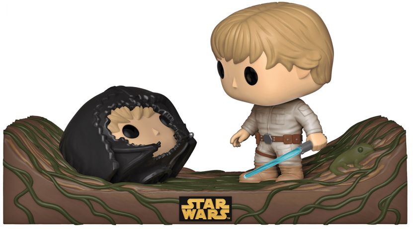 Figurine Funko Pop Star Wars 5 : L'Empire Contre-Attaque #284 Dagobah Face à Face