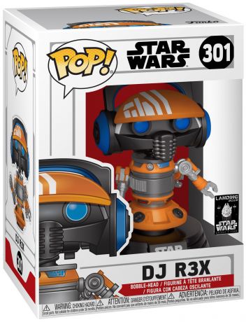 Figurine Funko Pop Star Wars : The Clone Wars #301 DJ R3X