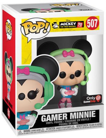 Figurine Funko Pop Mickey Mouse - 90 Ans [Disney] #507 Minnie Gameuse