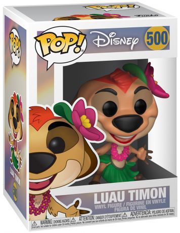 Figurine Funko Pop Le Roi Lion [Disney] #500 Luau Timon