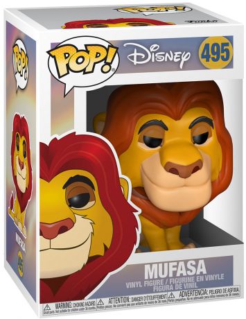 Figurine Funko Pop Le Roi Lion [Disney] #495 Mufasa