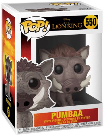 Figurine Funko Pop Le Roi Lion 2019 [Disney] #550 Pumbaa