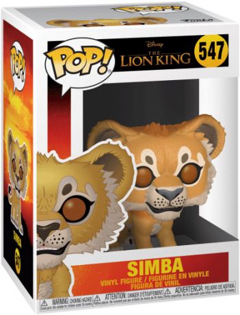 Figurine Funko Pop Le Roi Lion 2019 [Disney] #547 Simba