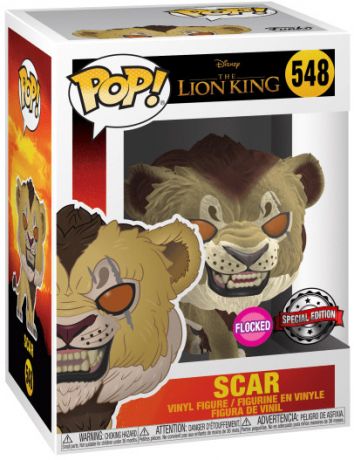 Figurine Funko Pop Le Roi Lion 2019 [Disney] #548 Scar - Floqué