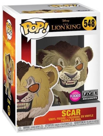 Figurine Funko Pop Le Roi Lion 2019 [Disney] #548 Scar - Floqué