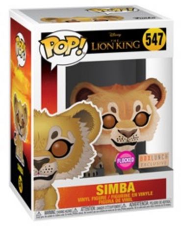 Figurine Funko Pop Le Roi Lion 2019 [Disney] #547 Simba - Floqué