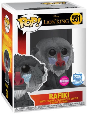 Figurine Funko Pop Le Roi Lion 2019 [Disney] #551 Rafiki - Floqué