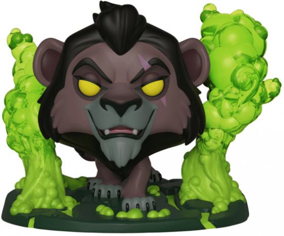 Figurine Funko Pop Le Roi Lion [Disney] #544 Scar avec Flammes