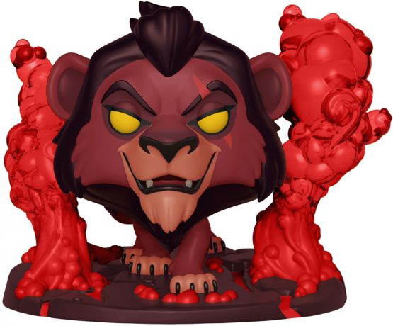 Figurine Funko Pop Le Roi Lion [Disney] #544 Scar avec Flammes [Chase]