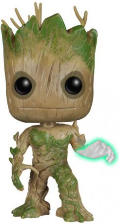 Figurine Funko Pop Les Gardiens de la Galaxie [Marvel] #49 Groot - Brillant dans le noir