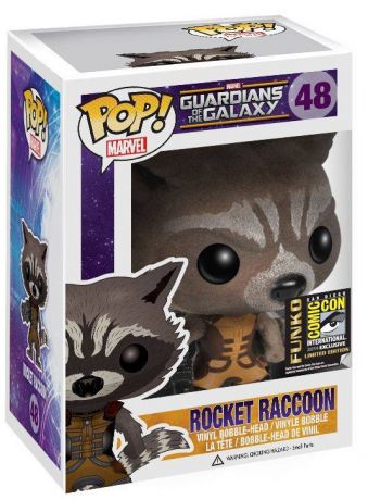 Figurine Funko Pop Les Gardiens de la Galaxie [Marvel] #48 Rocket Raccoon - Floqué