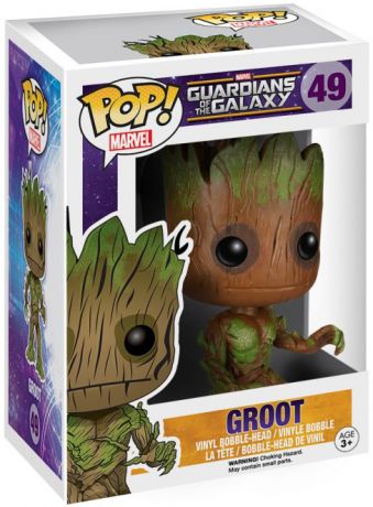 Figurine Funko Pop Les Gardiens de la Galaxie [Marvel] #49 Groot recouvert de Mousse