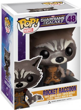 Figurine Funko Pop Les Gardiens de la Galaxie [Marvel] #48 Rocket le Raton Laveur avec Tenue de Ravager