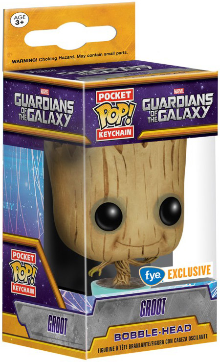 Figurine Pop Les Gardiens De La Galaxie Marvel 0 Pas Chere Bebe Groot Porte Cles
