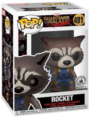 Figurine Funko Pop Les Gardiens de la Galaxie [Marvel] #491 Rocket avec Radio-Cassette