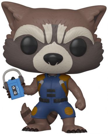 Figurine Funko Pop Les Gardiens de la Galaxie [Marvel] #491 Rocket avec Radio-Cassette