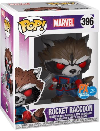 Figurine Pop Marvel Comics #396 pas cher : Rocket Raccoon