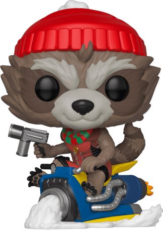 Figurine Funko Pop Les Gardiens de la Galaxie 2 [Marvel] #531 Rocket Noël