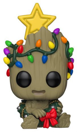 Figurine Funko Pop Les Gardiens de la Galaxie 2 [Marvel] #530 Groot de Noël