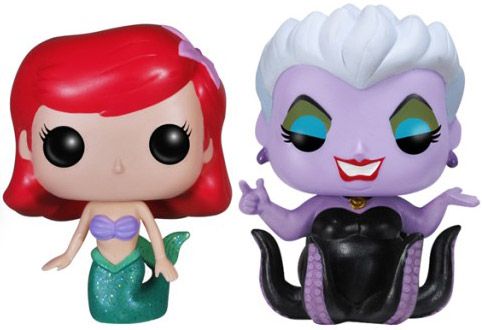 Figurine Funko Pop Disney #08 Ariel & Ursula - 2 pack