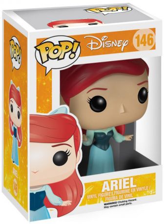 Figurine Funko Pop La Petite Sirène [Disney] #146 Ariel en Robe Bleue