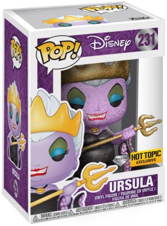Figurine Funko Pop La Petite Sirène [Disney] #231 Ursula - Pailleté