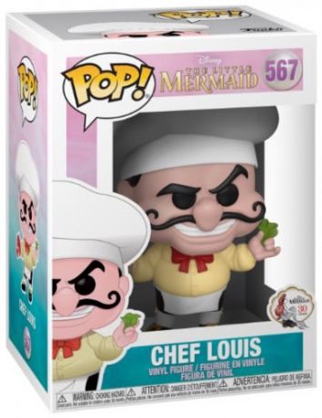 Figurine Funko Pop La Petite Sirène [Disney] #567 Chef Louis