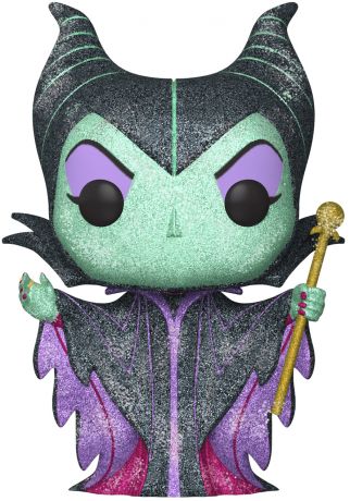 Figurine Funko Pop La Belle au Bois Dormant [Disney] #384 Malefique - Pailleté