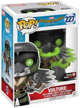 Figurine Funko Pop Spider-Man Homecoming [Marvel] #227 Vautour - Brillant dans le noir