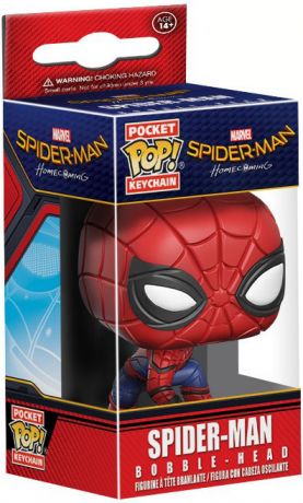 Figurine Funko Pop Spider-Man Homecoming [Marvel] Spider-Man - Porte-clés