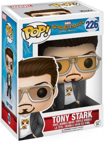 Figurine Funko Pop Spider-Man Homecoming [Marvel] #226 Tony Stark