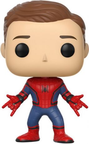 Figurine Funko Pop Spider-Man Homecoming [Marvel] #221 Spider-Man sans Masque