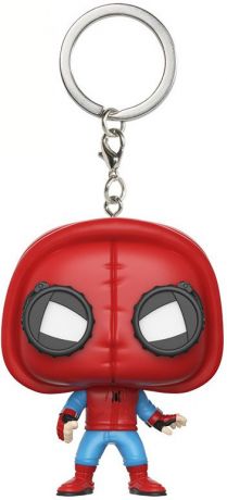 Figurine Funko Pop Spider-Man Homecoming [Marvel] Spider-Man avec Costume Fait Maison - Porte-clés